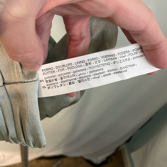 Zara shiny cami bralette crop top size XS - Picture 3 of 11